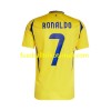 Fußballtrikots Al Nassr Cristiano Ronaldo 7 2024-2025 Kurzarm Heimtrikotsatz kaufen